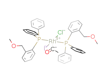 [RhCl(COCH3)(I)(η2-P,O-Ph2PC6H4-2-CH2OCH3)2]