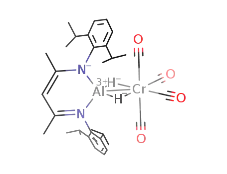 Cr(CO)4H<sub>2</sub>AlNC<sub>6</sub>H<sub>3</sub>(CH(CH<sub>3</sub>)2)2CCH<sub>3</sub>CHCCH<sub>3</sub>NC<sub>6</sub>H<sub>3</sub>(CH(CH<sub>3</sub>)2)2