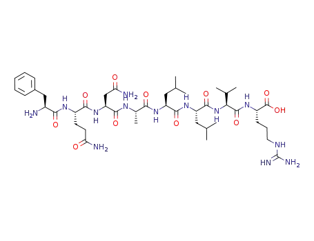 L-Arginine,
L-phenylalanyl-L-glutaminyl-L-asparaginyl-L-alanyl-L-leucyl-L-leucyl-L-valyl-