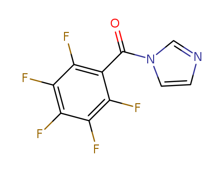 Methanone,1H-imidazol-1-yl(2,3,4,5,6-pentafluorophenyl)- cas  75641-06-4