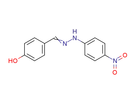 Benzaldehyde, 4-hydroxy-, (4-nitrophenyl)hydrazone