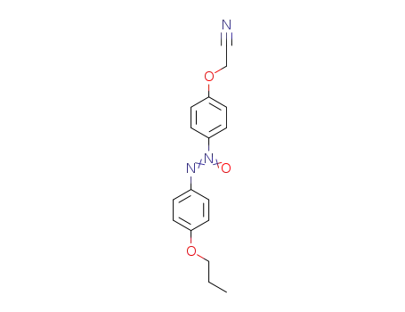 {4-[(4-propoxyphenyl)-NNO-azoxy]phenoxy}acetonitrile