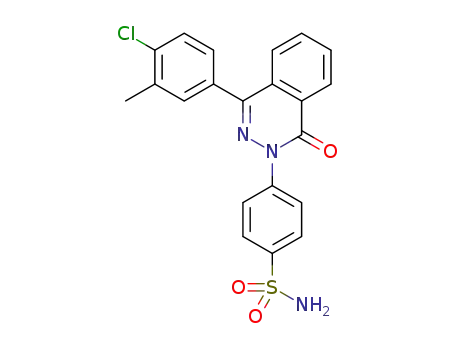 C<sub>21</sub>H<sub>16</sub>ClN<sub>3</sub>O<sub>3</sub>S