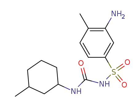 Molecular Structure of 15409-08-2 (C<sub>15</sub>H<sub>23</sub>N<sub>3</sub>O<sub>3</sub>S)