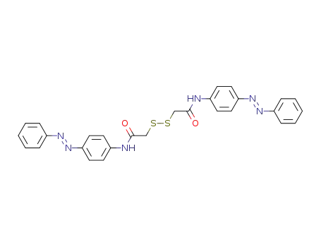 Molecular Structure of 104297-42-9 (Acetamide, 2,2'-dithiobis[N-[4-(phenylazo)phenyl]-)