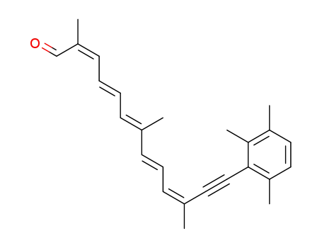 2,7,11-Trimethyl-13-<2,3,6-trimethylphenyl>-2,4,6,8-cis-10-tridecapentaen-12-in-1-al