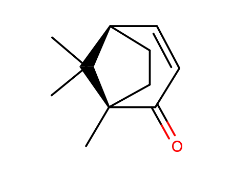 (1<i>R</i>)-1.8.8-trimethyl-bicyclo[3.2.1]octen-<sup>(3)</sup>-one-<sup>(2)</sup>
