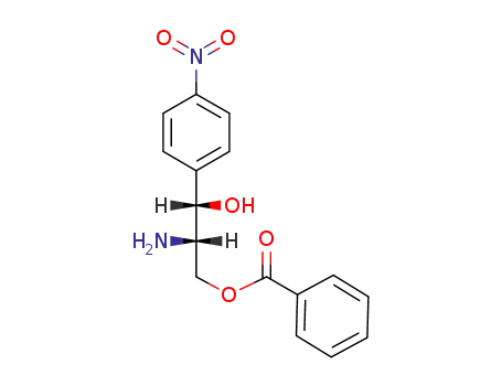 (1<i>S</i>,2<i>S</i>)-2-amino-3-benzoyloxy-1-(4-nitro-phenyl)-propan-1-ol
