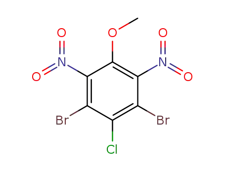 3,5-dibromo-4-chloro-2,6-dinitro-anisole
