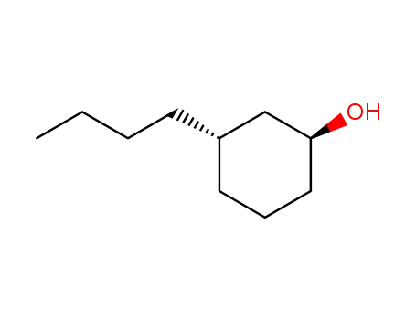Molecular Structure of 69824-94-8 ((1S,3S)-trans-3-n-butylcyclohexanol)