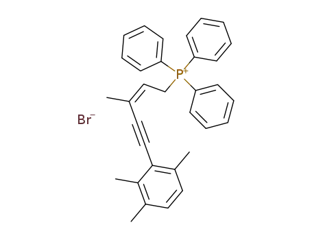 <3-Methyl-5-(2,3,6-trimethylphenyl)-cis-2-penten-4-in-1-yl>-triphenylphosphoniumbromid