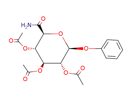 <i>O</i><sup>2</sup>,<i>O</i><sup>3</sup>,<i>O</i><sup>4</sup>-triacetyl-<i>O</i><sup>1</sup>-phenyl-β-D-glucopyranuronic acid amide