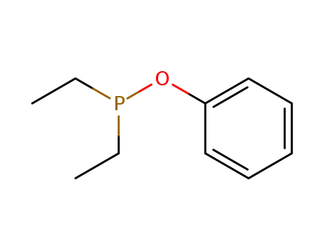 Molecular Structure of 25781-03-7 (Phosphinous acid, diethyl-, phenyl ester)