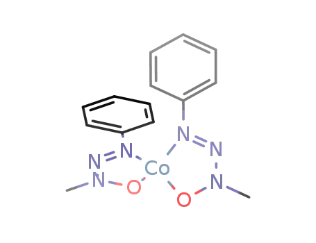 bis(3-methyl-1-phenyl-3-hydroxy-triazene-<sup>(1)</sup>)-cobalt(II)