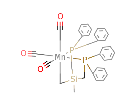 fac-bis(diphenylphosphino)(trimethylsilyl)methylmanganese tricarbonyl