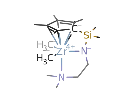 Zr(η(5):η(1):η(1)-C5Me4SiMe2NCH2CH2NMe2)Me2