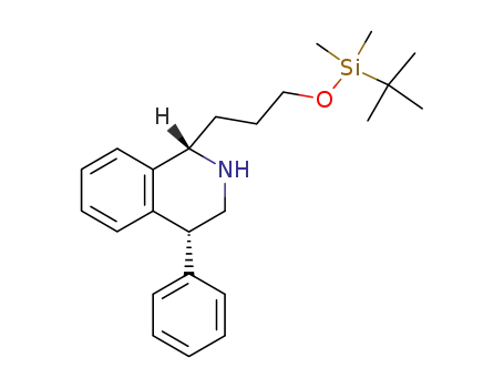 (1S,4R)-1-[3-(tert-Butyl-dimethyl-silanyloxy)-propyl]-4-phenyl-1,2,3,4-tetrahydro-isoquinoline