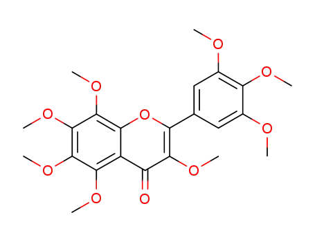 Molecular Structure of 13364-94-8 (Exoticin)