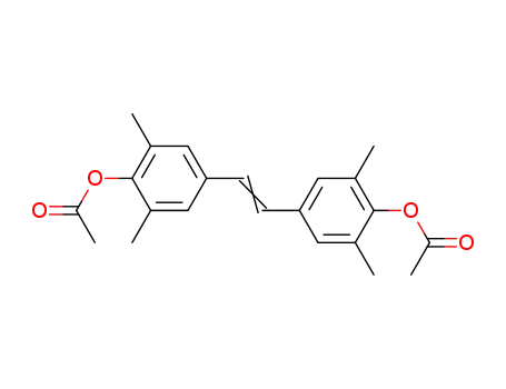 4,4'-diacetoxy-3,5,3',5'-tetramethyl-stilbene