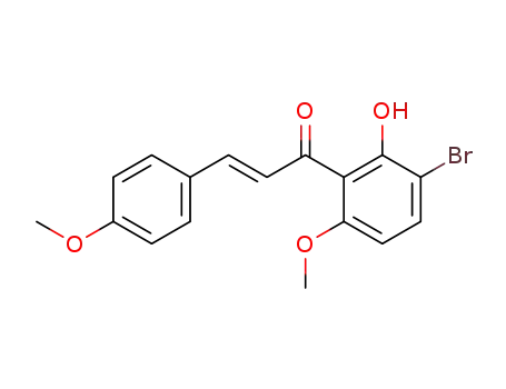3'-bromo-2'-hydroxy-4,6'-dimethoxy-<i>trans</i>-chalcone