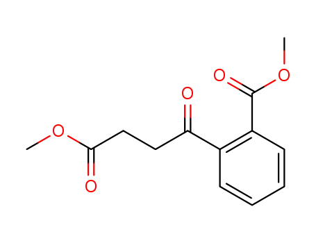 Molecular Structure of 54103-08-1 (4-(2-methoxycarbonyl-phenyl)-4-oxo-butyric acid methyl ester)