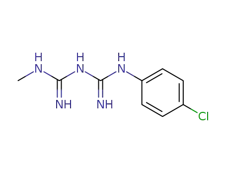 Imidodicarbonimidic diamide, N-(4-chlorophenyl)-N'-methyl-
