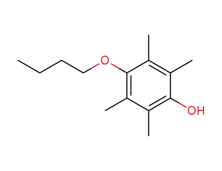 Butyl-(4-hydroxy-2.3.5.6-tetramethyl-phenyl)-aether