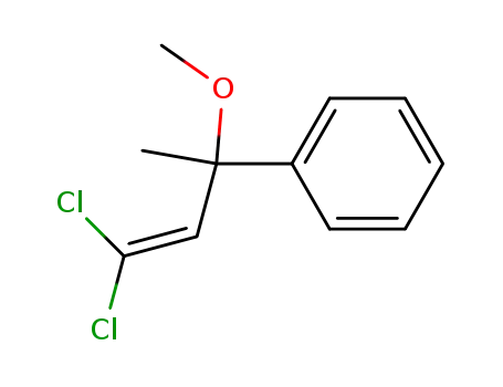 1,1-Dichlor-3-methoxy-3-phenyl-but-1-en