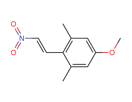 3,5-dimethyl-4-(<i>trans</i>-2-nitro-vinyl)-anisole