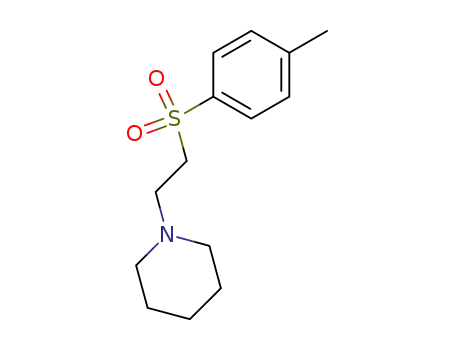 Molecular Structure of 16236-65-0 (1-[2-(toluene-4-sulfonyl)-ethyl]-piperidine)