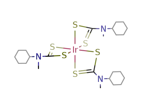 Ir{N-methylcyclohexyl dithiocarbamate}3