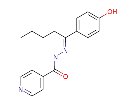 isonicotinic acid-[1-(4-hydroxy-phenyl)-pentylidenehydrazide]
