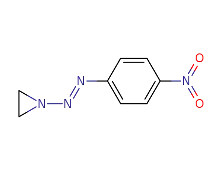 Molecular Structure of 26439-16-7 (1-(4-nitro-phenyldiazenyl)-aziridine)