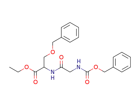 <i>O</i>-benzyl-<i>N</i>-(<i>N</i>-benzyloxycarbonyl-glycyl)-DL-serine ethyl ester