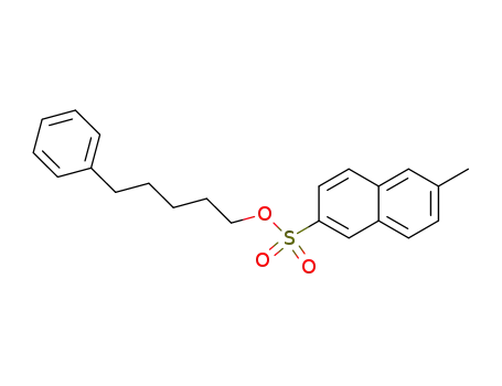 6-Methyl-naphthalene-2-sulfonic acid 5-phenyl-pentyl ester