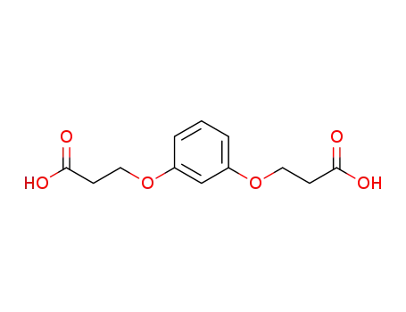 Molecular Structure of 61479-41-2 (3-[3-(2-carboxyethoxy)phenoxy]propanoic acid)
