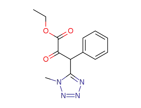 (1-methyl-1<i>H</i>-tetrazol-5-yl)-phenyl-pyruvic acid ethyl ester