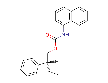 (-)-2-Phenyl-1-butyl-α-naphthylcarbamat