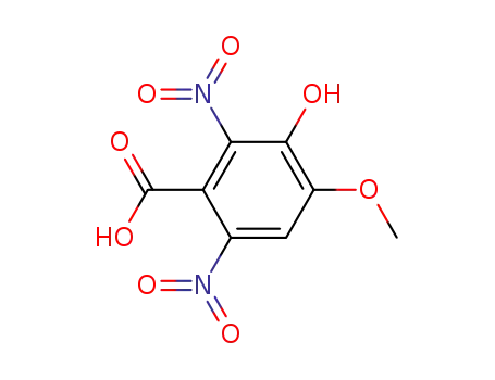 3-hydroxy-4-methoxy-2,6-dinitro-benzoic acid