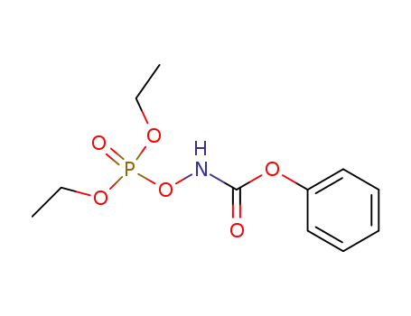 diethoxyphosphoryloxy-carbamic acid phenyl ester