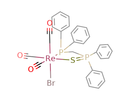 fac-rhenium(I)(carbonyl)3(dpmS)Br