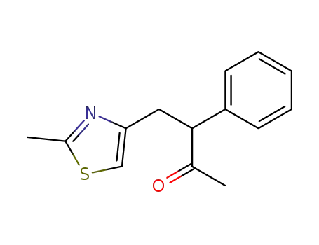 4-(2-methyl-thiazol-4-yl)-3-phenyl-butan-2-one