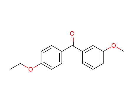 Molecular Structure of 131252-45-4 (4'-ethoxy-3-methoxy-benzophenone)