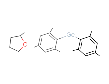 Molecular Structure of 115590-26-6 (Germanium, (tetrahydro-2-methylfuran)bis(2,4,6-trimethylphenyl)-)
