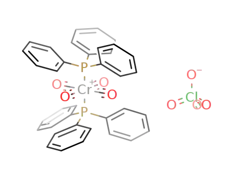trans-[tetracarbonylbis(triphenylphosphine)chromium]<sup>(1+)</sup> perchlorate