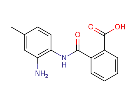 Molecular Structure of 19368-41-3 (<i>N</i>-(2-amino-4-methyl-phenyl)-phthalamic acid)