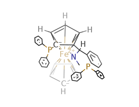 (S)-(+)-[(S)-2-Diphenylphosphinoferrocenyl] (N,N-dimethylamino) (2-diphenylphosphinophenyl)methane, min. 97% TANIAPHOS