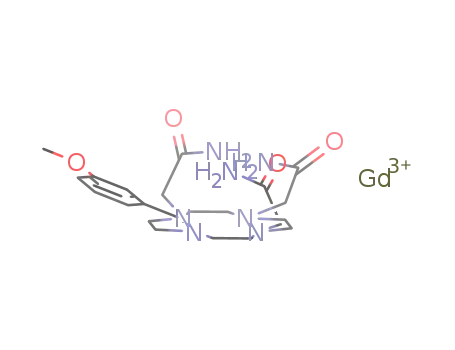 [Gd(10-[(3-methoxyphenyl)methyl]-1,4,7-tris[(aminocarbonyl)methyl]-1,4,7,10-tetraazacyclododecane)]<sup>(3+)</sup>