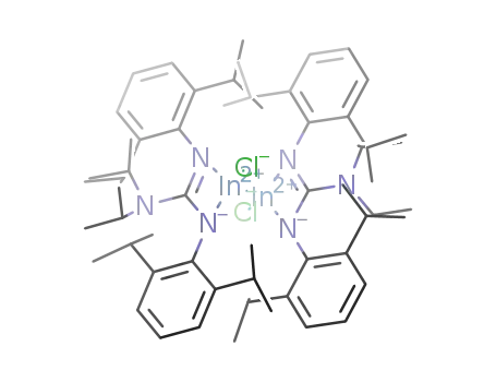 Molecular Structure of 1036739-19-1 ([InCl(N,N'-Priso)]2)