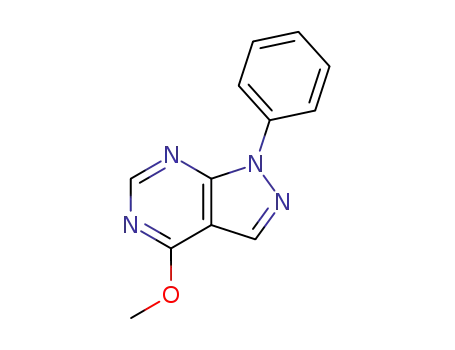 4-methoxy-1-phenyl-1<i>H</i>-pyrazolo[3,4-<i>d</i>]pyrimidine